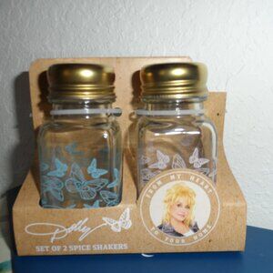 Dolly Parton Salt & Pepper/Spice Shakers-NEW!!!